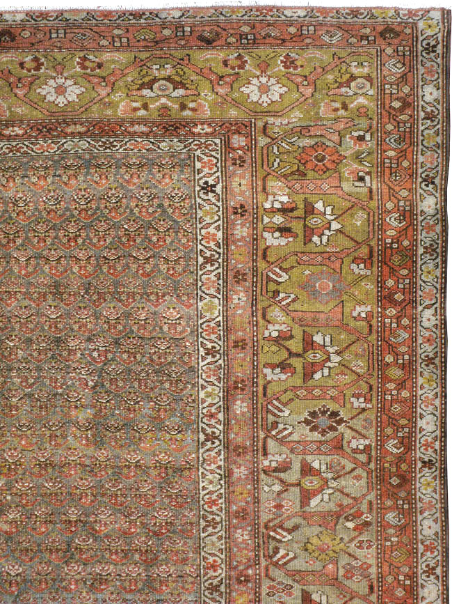 Vintage Persian Malayer Carpet, No.23172 - Gsblank