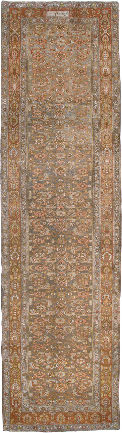 Antique Persian Kurdish Runner, No.23178 - Gsblank
