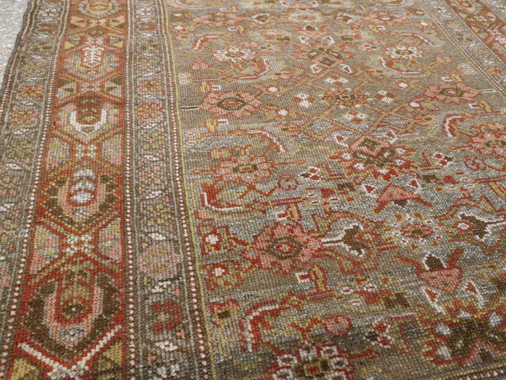Antique Persian Kurdish Runner, No.23178 - Gsblank