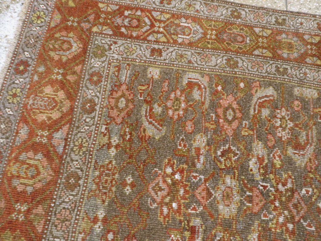 Antique Persian Kurdish Runner, No.23178 - Gsblank