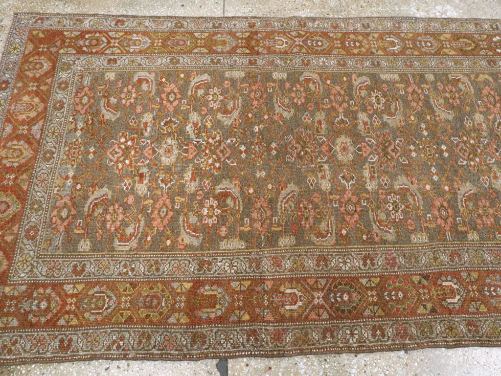 Antique Persian Kurdish Runner, No.23178 - Gsblank