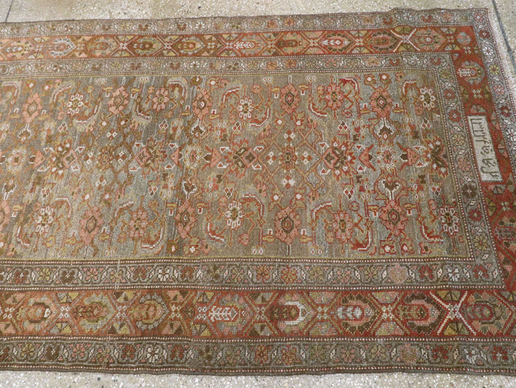 Antique Persian Kurdish Runner, No.23178 - Gsblank