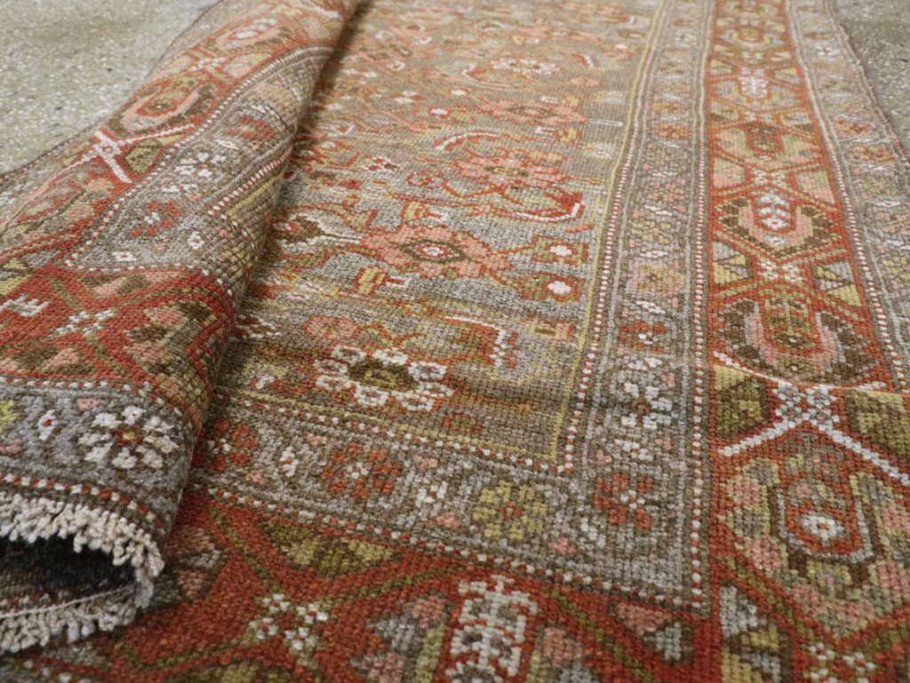 Antique Persian Kurdish Runner, No.23178 - Gsblank