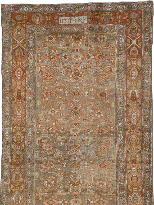 Antique Persian Kurdish Runner, No.23178 - Gsblank