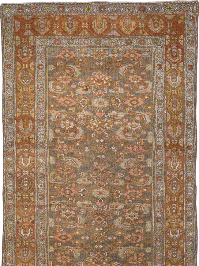 Antique Persian Kurdish Runner, No.23178 - Gsblank