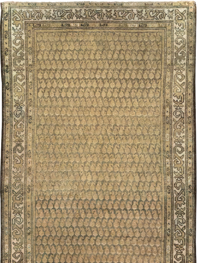 Vintage Persian Malayer Runner, No.23179 - Gsblank
