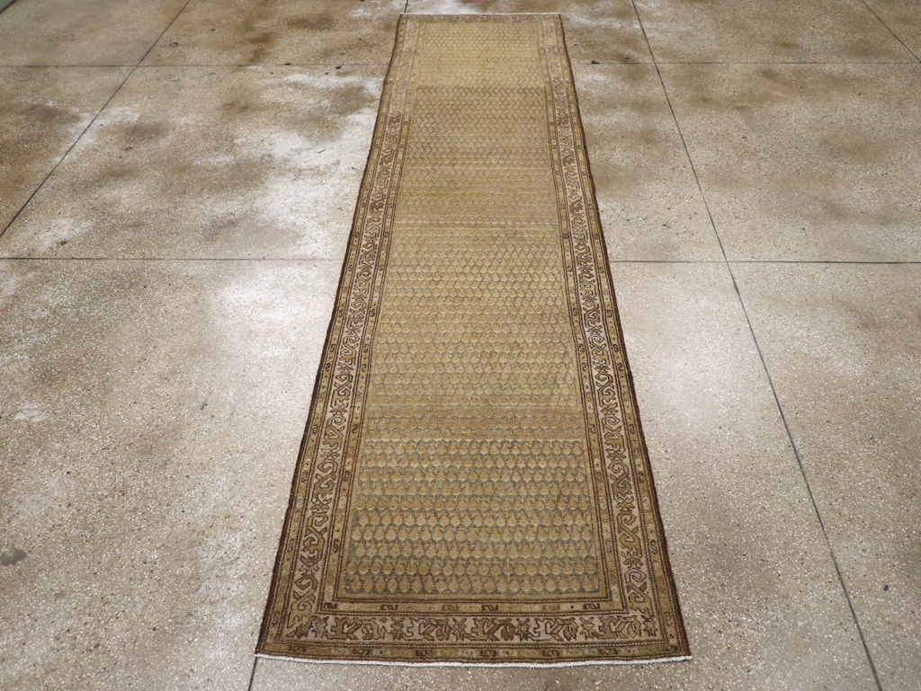 Vintage Persian Malayer Runner, No.23179 - Gsblank