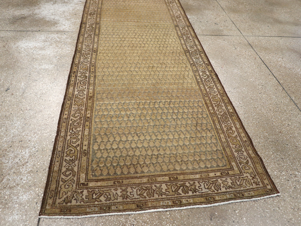 Vintage Persian Malayer Runner, No.23179 - Gsblank