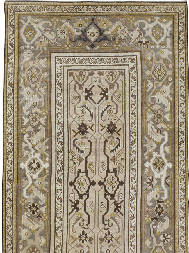 Vintage Persian Malayer Runner, No.23180 - Gsblank