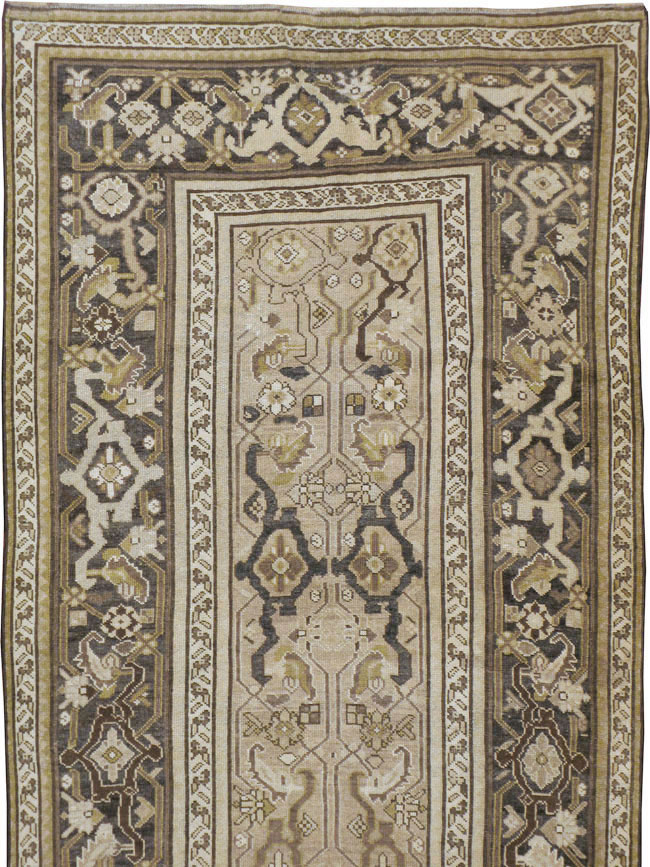 Vintage Persian Malayer Runner, No.23180 - Gsblank