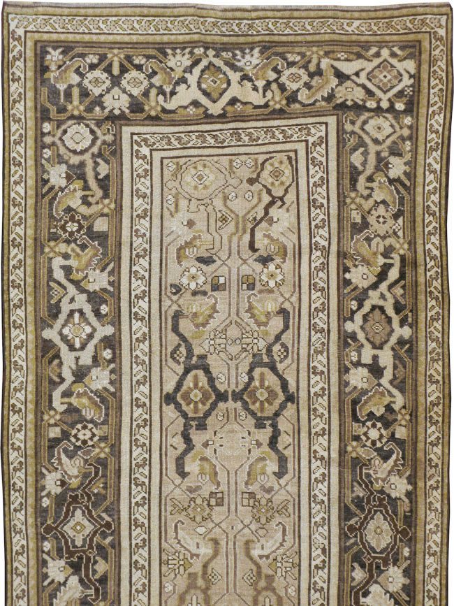 Vintage Persian Malayer Runner, No.23180 - Gsblank