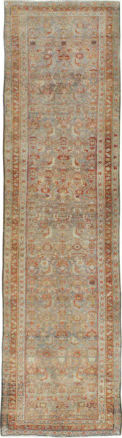 Antique Persian Kurdish Runner, No.23181 - Gsblank
