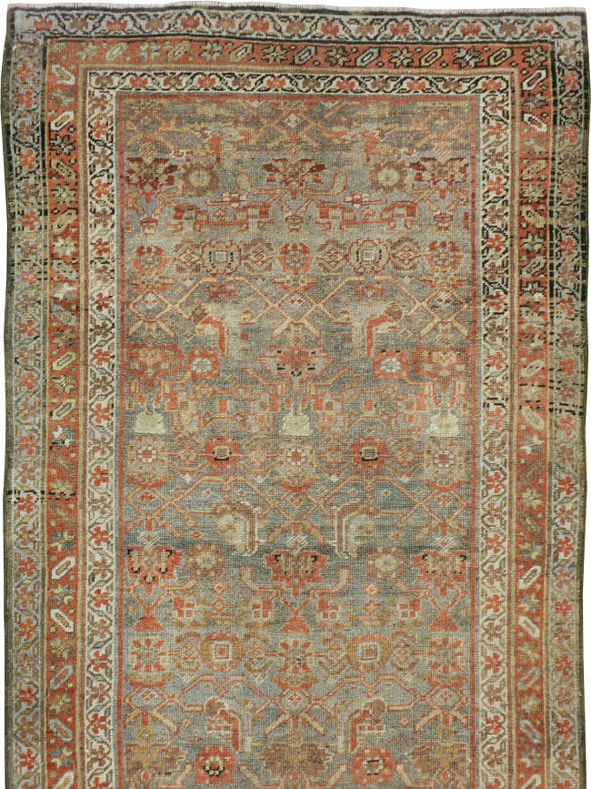 Antique Persian Kurdish Runner, No.23181 - Gsblank