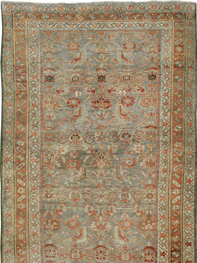 Antique Persian Kurdish Runner, No.23181 - Gsblank