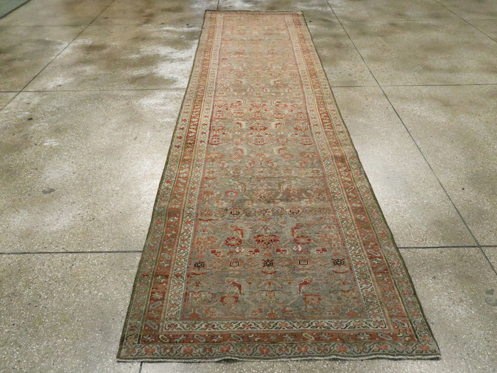Antique Persian Kurdish Runner, No.23181 - Gsblank