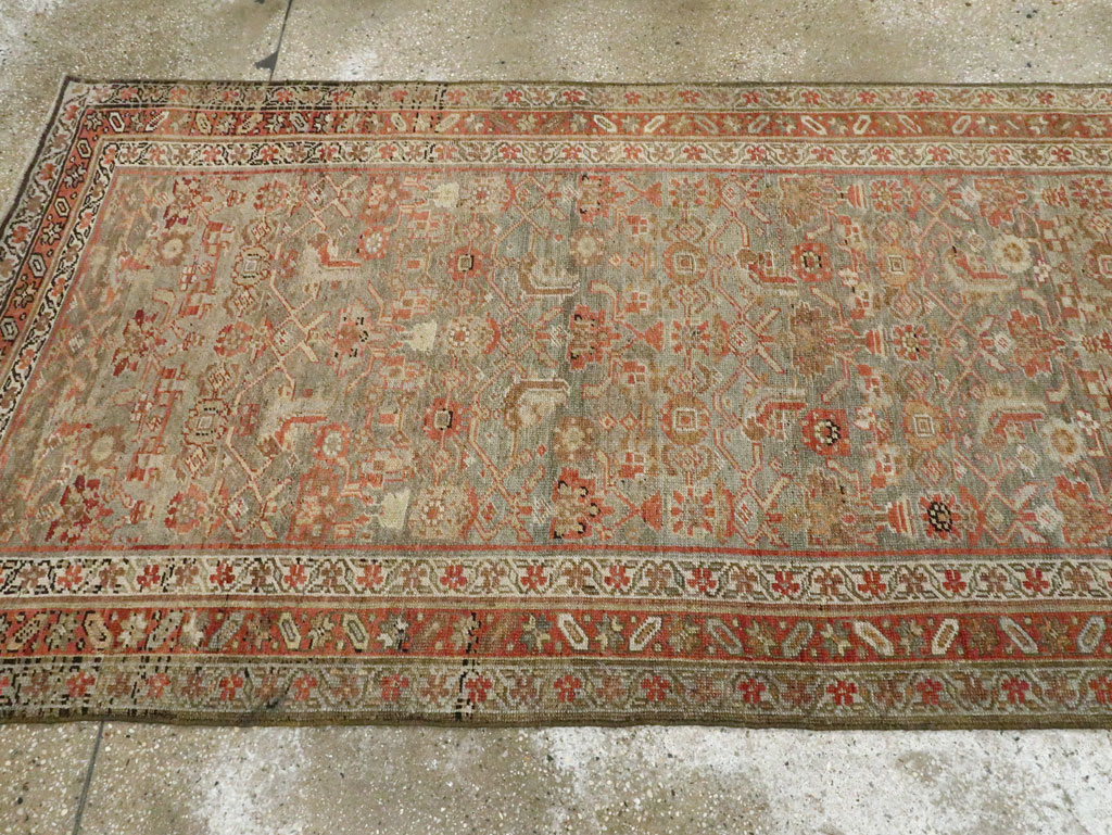 Antique Persian Kurdish Runner, No.23181 - Gsblank