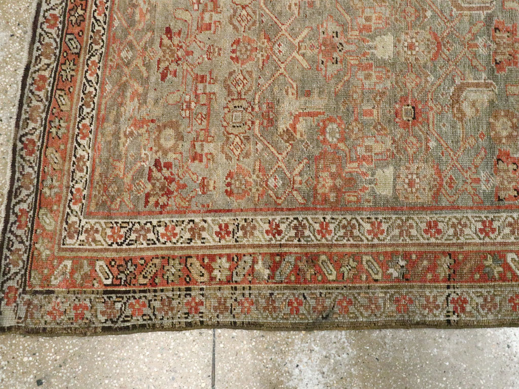 Antique Persian Kurdish Runner, No.23181 - Gsblank