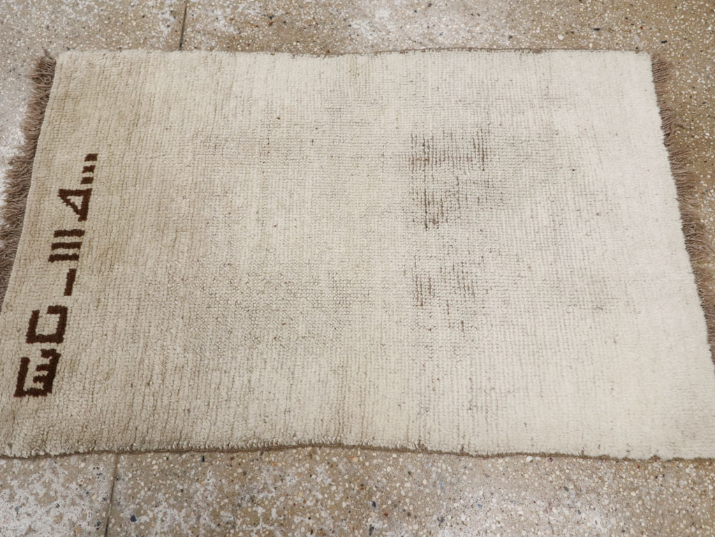 Vintage Persian Gabbeh Rug, No.23186 - Gsblank