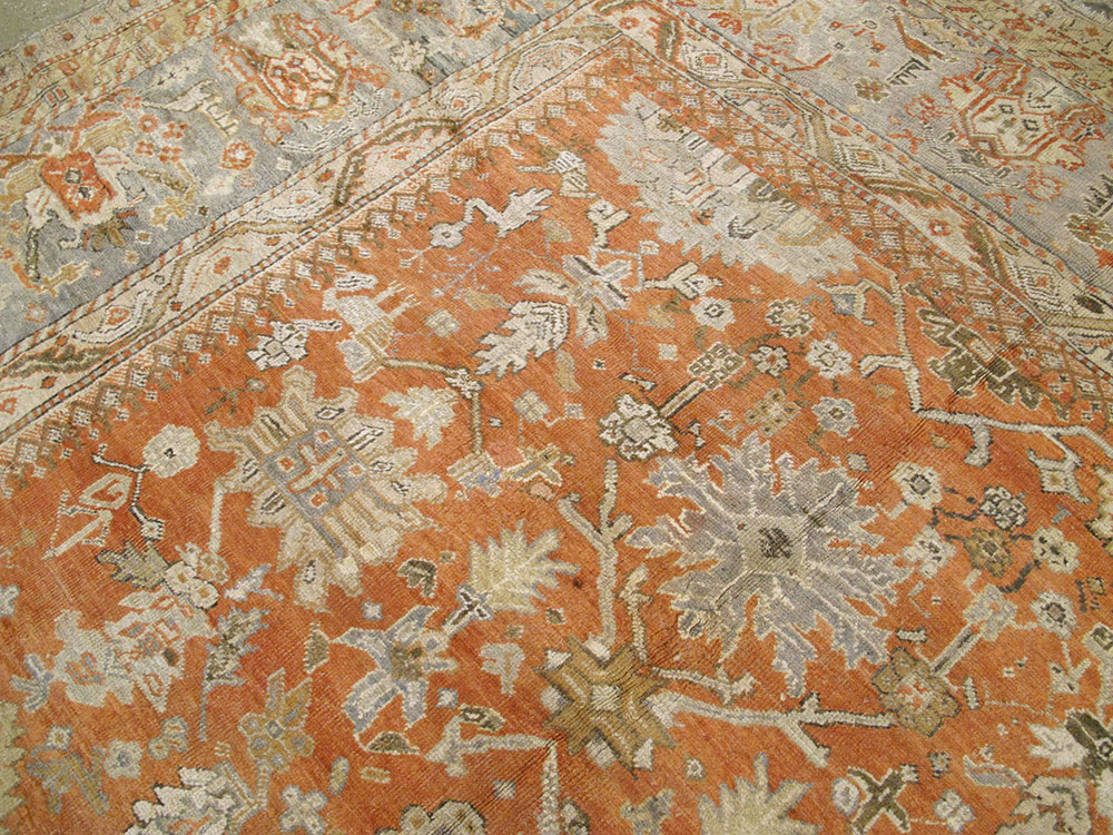 Antique Turkish Ghiordes Carpet, No.23192 - Gsblank