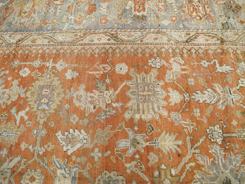 Antique Turkish Ghiordes Carpet, No.23192 - Gsblank