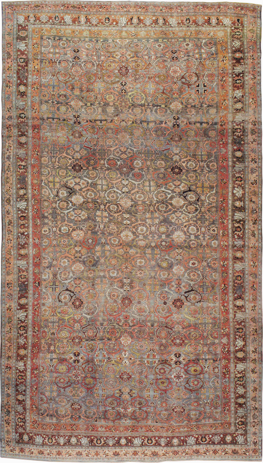 Antique Persian Bidjar Carpet, No.23196 - Gsblank