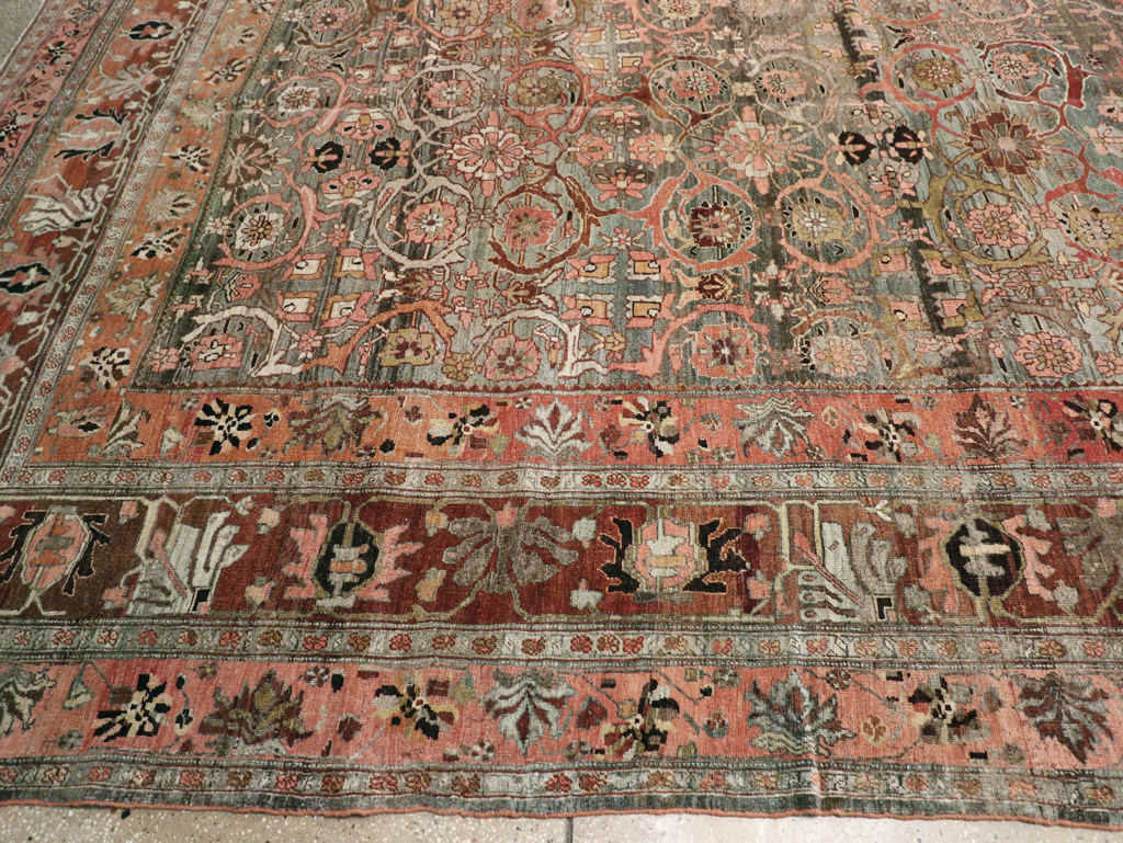 Antique Persian Bidjar Carpet, No.23196 - Gsblank