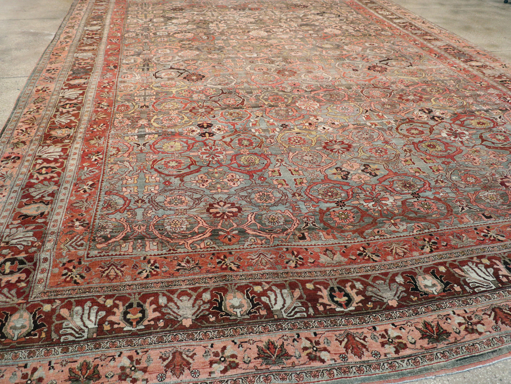 Antique Persian Bidjar Carpet, No.23196 - Gsblank
