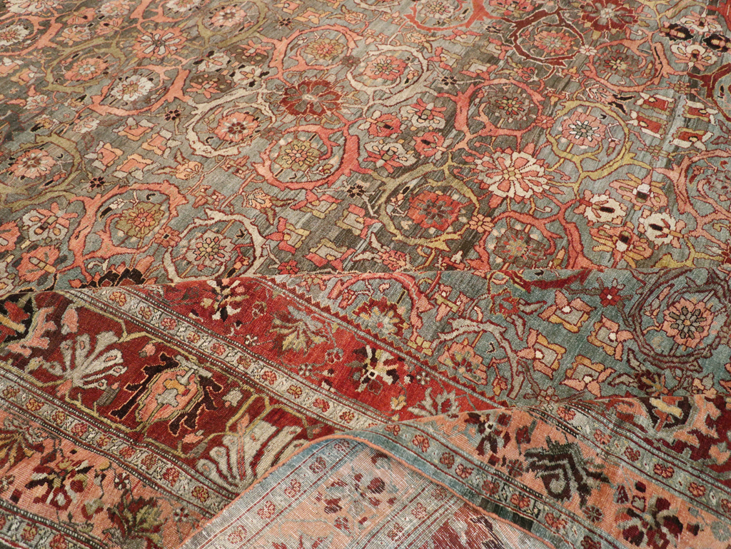 Antique Persian Bidjar Carpet, No.23196 - Gsblank