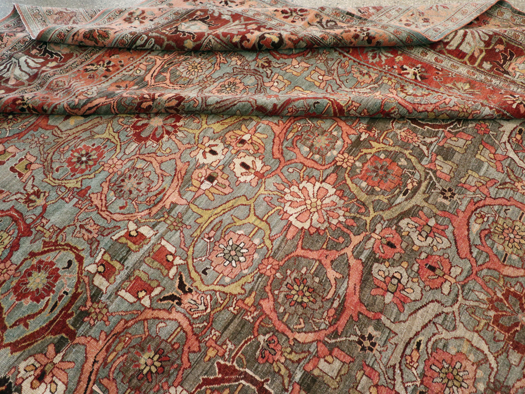 Antique Persian Bidjar Carpet, No.23196 - Gsblank