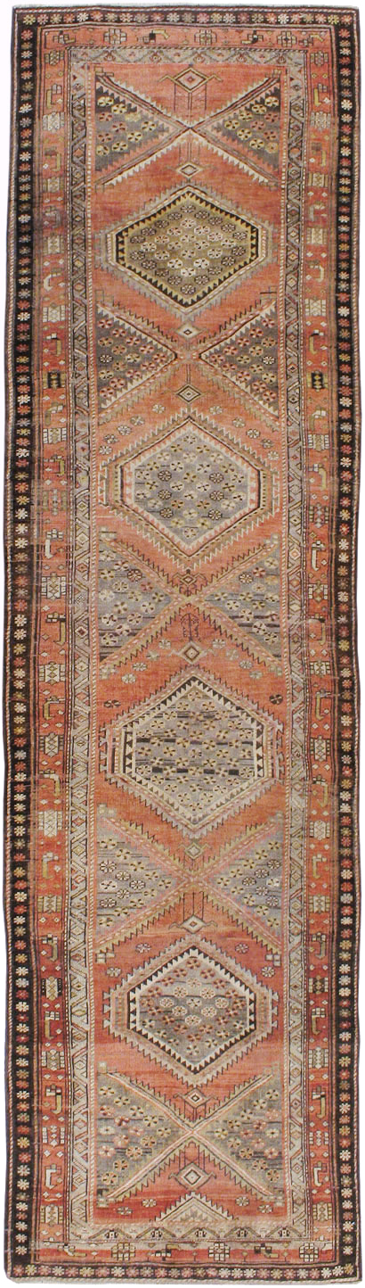 Antique Persian Bidjar Runner, No.23206 - Gsblank