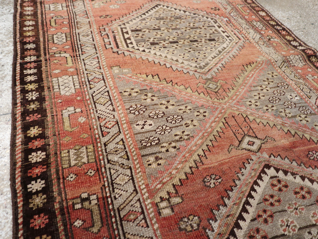 Antique Persian Bidjar Runner, No.23206 - Gsblank