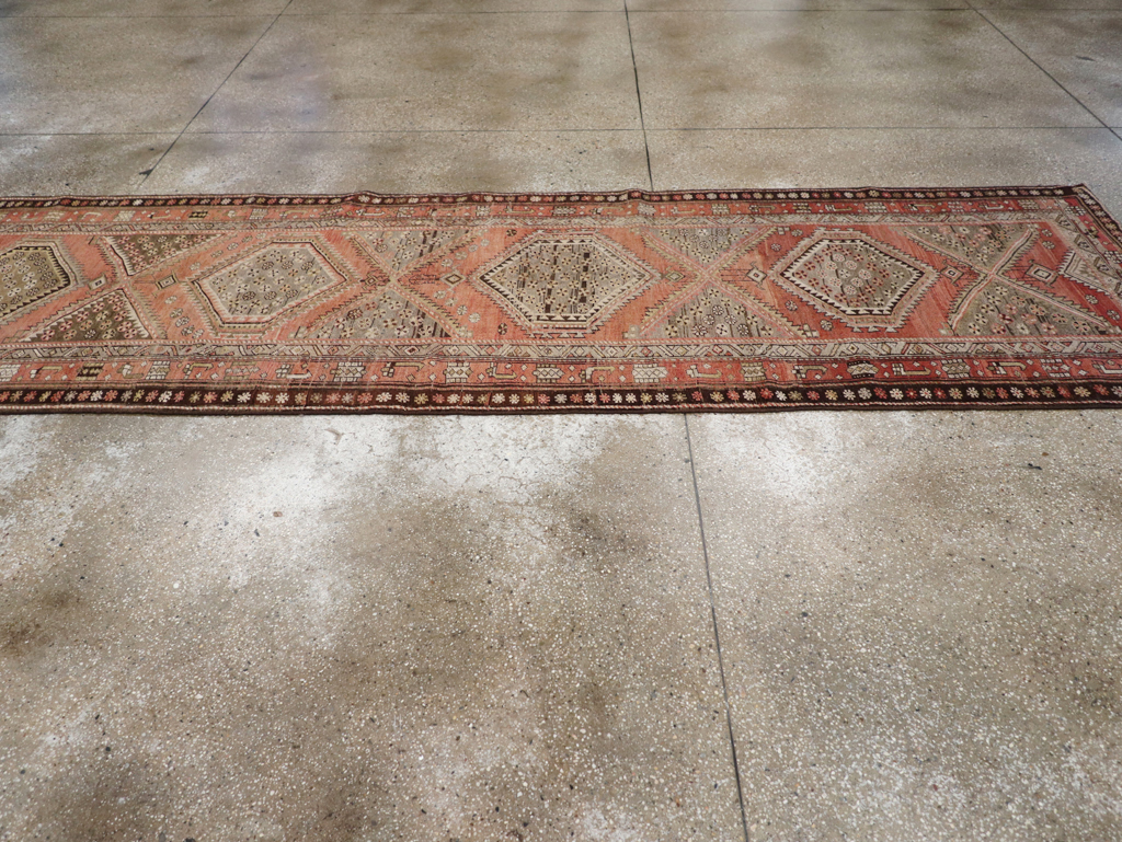 Antique Persian Bidjar Runner, No.23206 - Gsblank