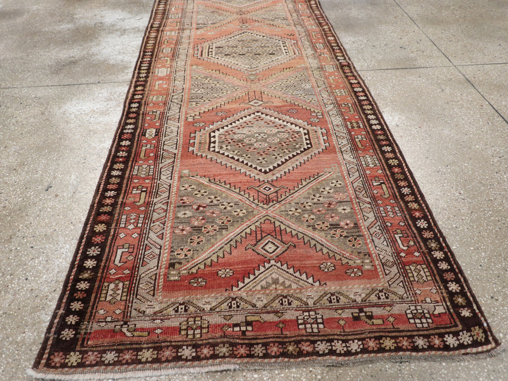 Antique Persian Bidjar Runner, No.23206 - Gsblank