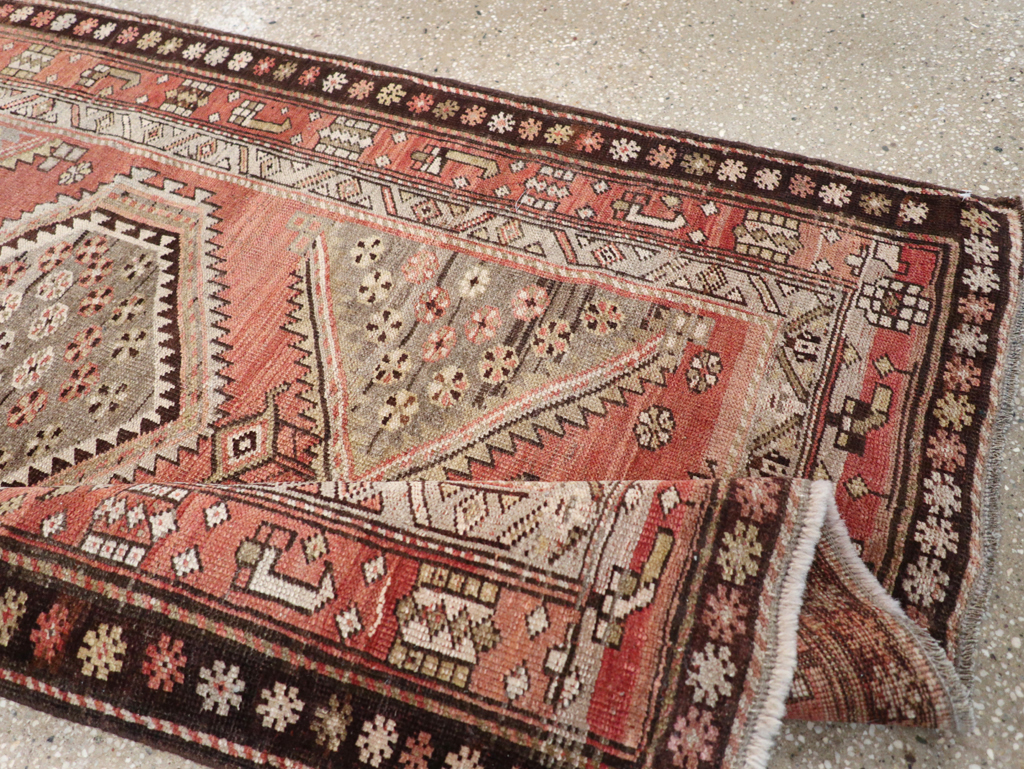 Antique Persian Bidjar Runner, No.23206 - Gsblank