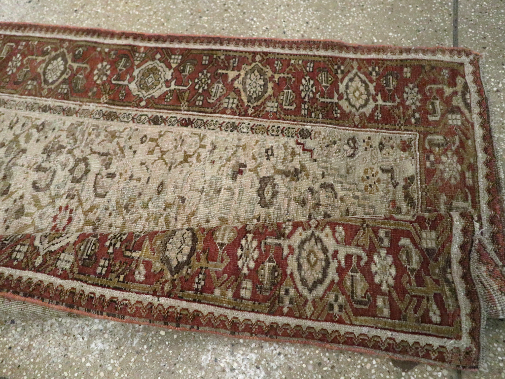 Antique Persian Bidjar Long Runner, No.23207 - Gsblank