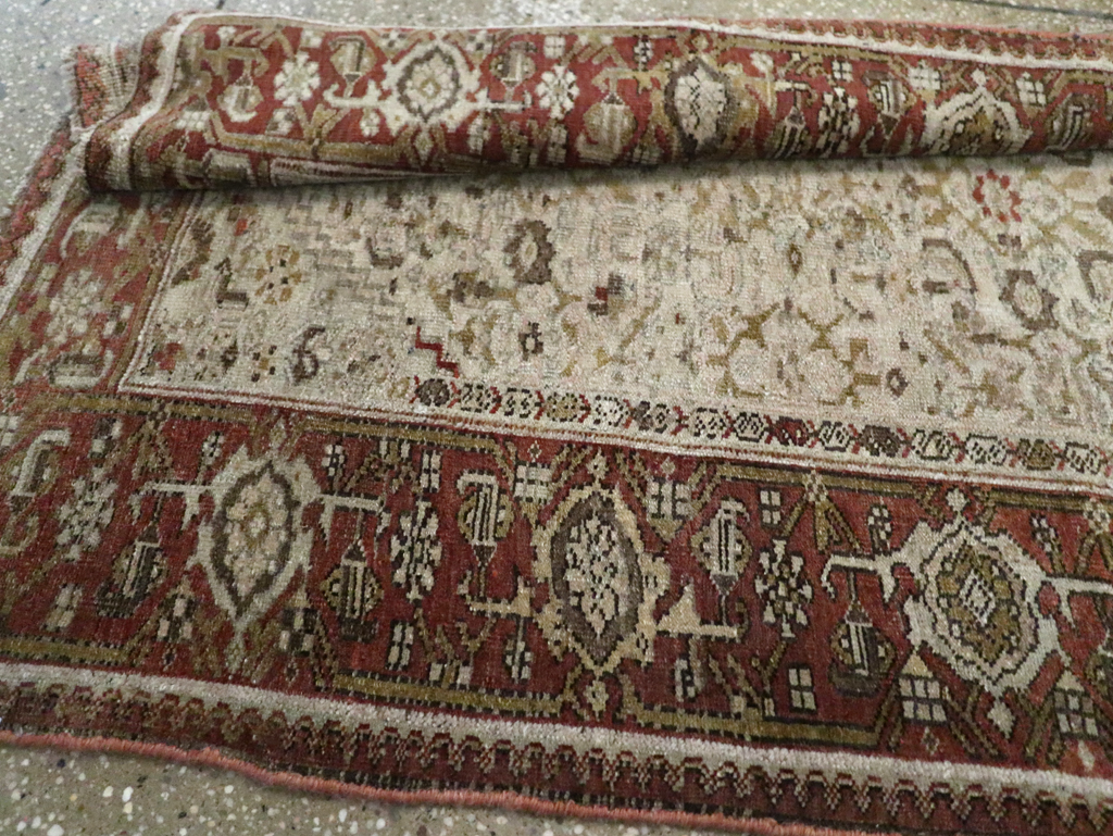 Antique Persian Bidjar Long Runner, No.23207 - Gsblank