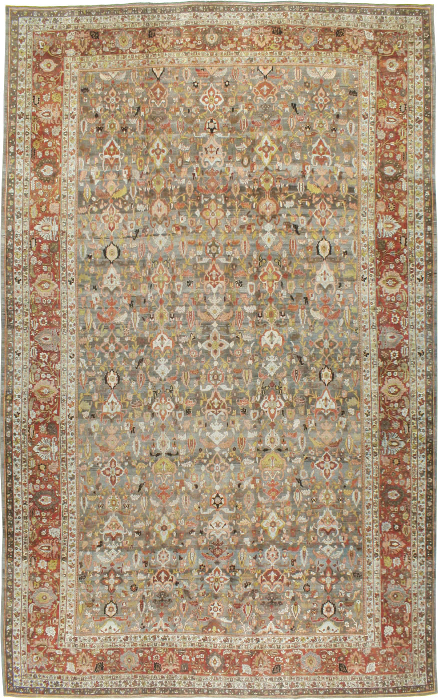 Antique Persian Bidjar Carpet, No.23213 - Gsblank