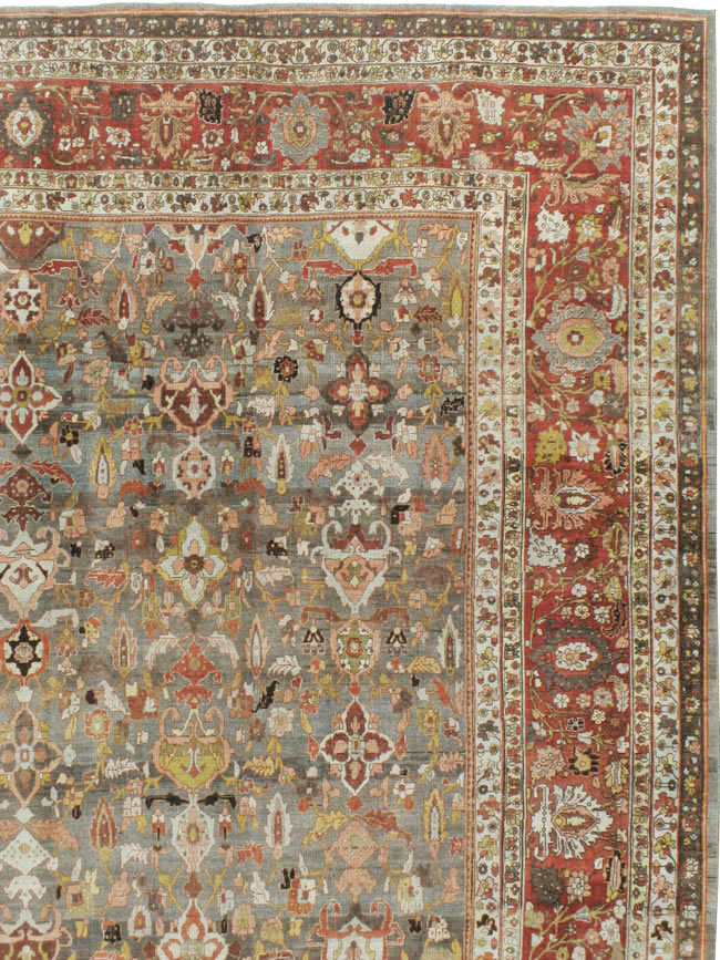 Antique Persian Bidjar Carpet, No.23213 - Gsblank