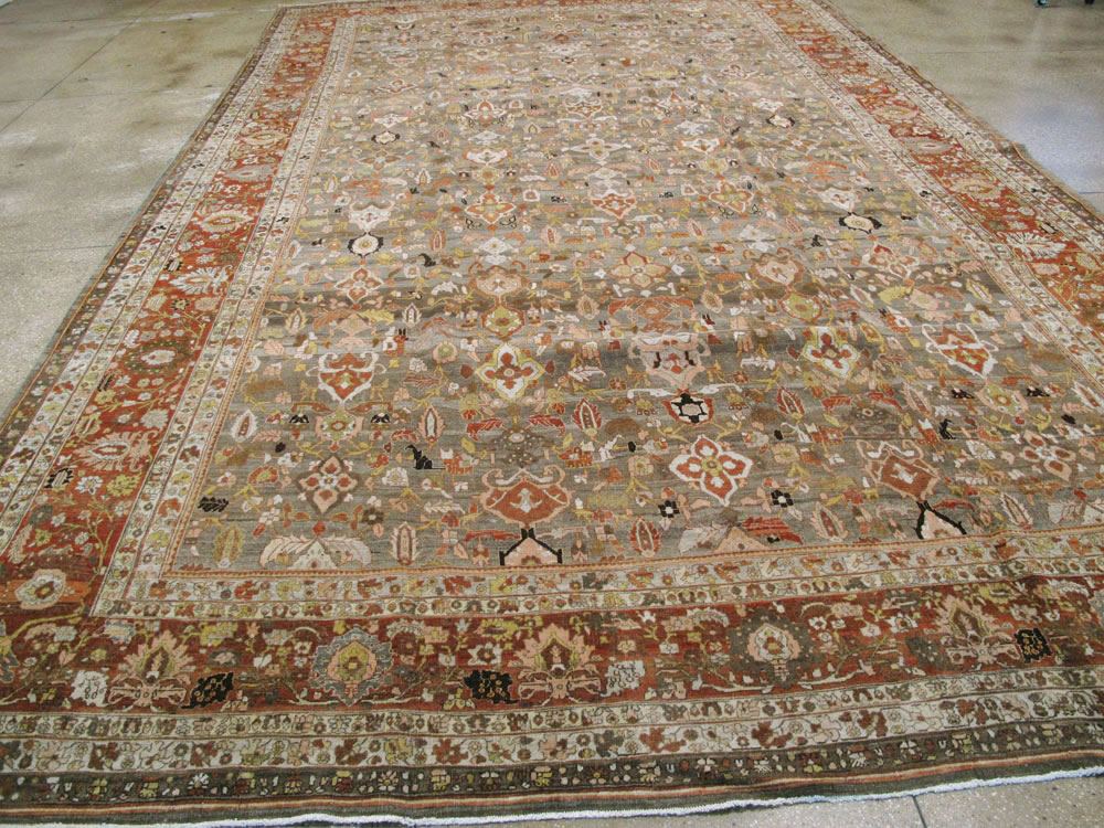 Antique Persian Bidjar Carpet, No.23213 - Gsblank