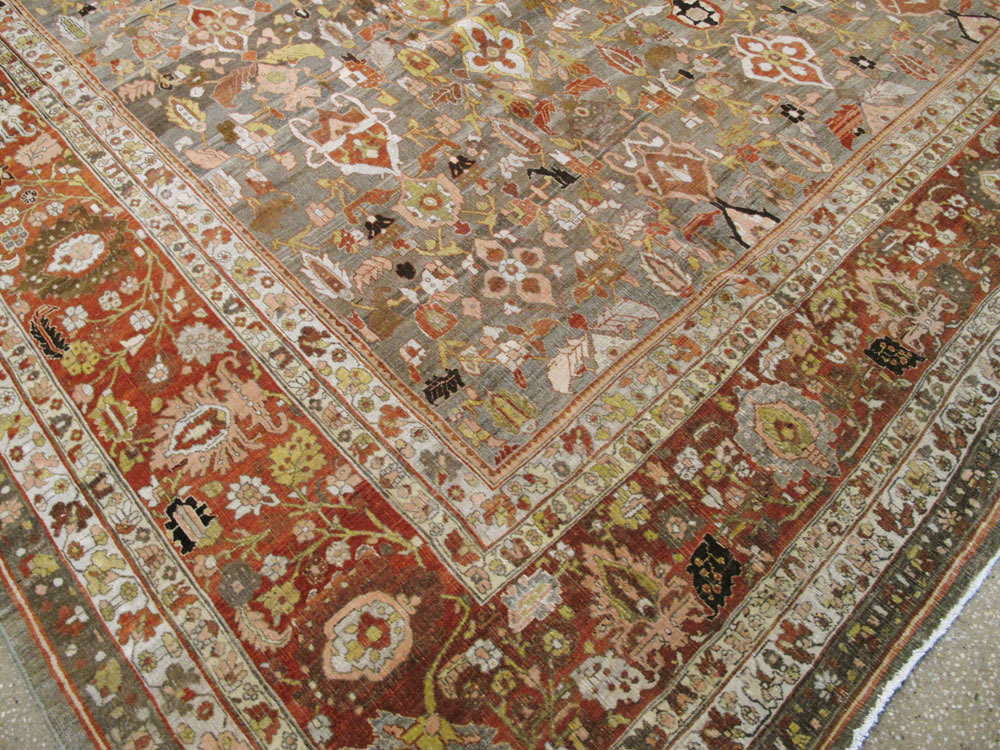 Antique Persian Bidjar Carpet, No.23213 - Gsblank