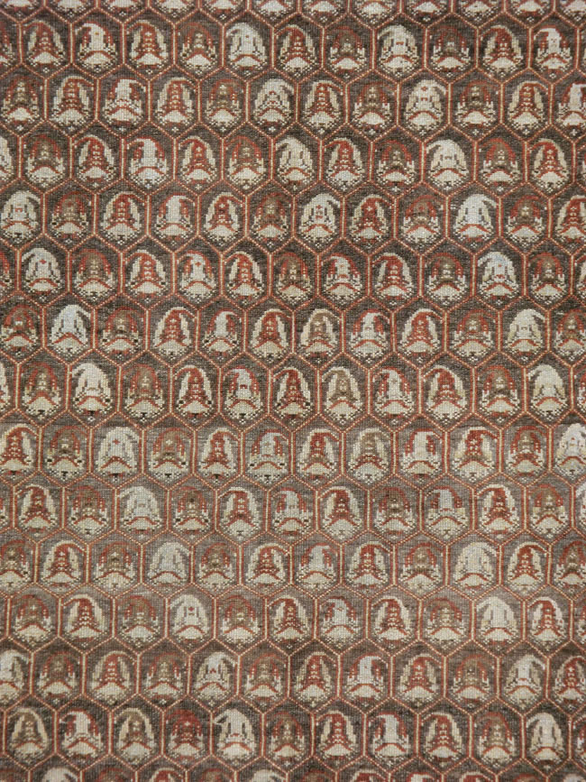 Vintage Persian Malayer Gallery Carpet, No.23217 - Gsblank