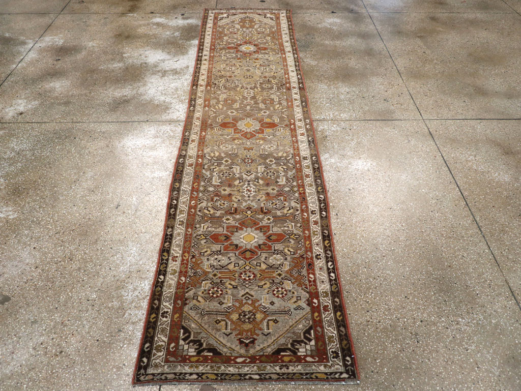 Vintage Persian Malayer Runner, No.23224 - Gsblank
