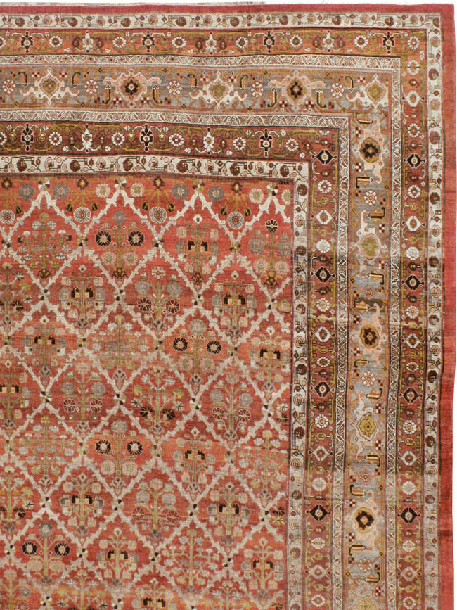 Antique Persian Bidjar Carpet, No.23226 - Gsblank