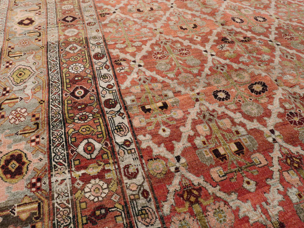 Antique Persian Bidjar Carpet, No.23226 - Gsblank
