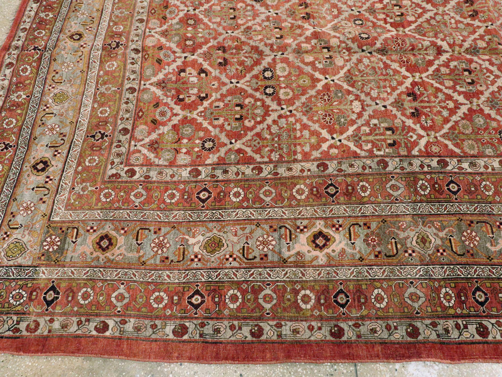 Antique Persian Bidjar Carpet, No.23226 - Gsblank