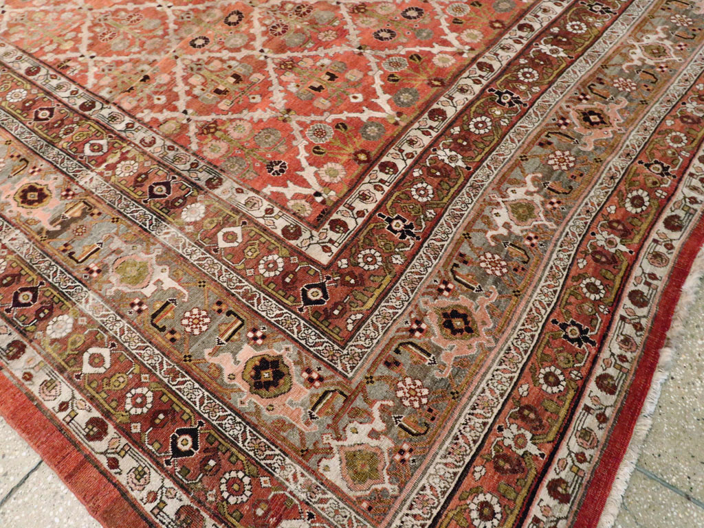Antique Persian Bidjar Carpet, No.23226 - Gsblank