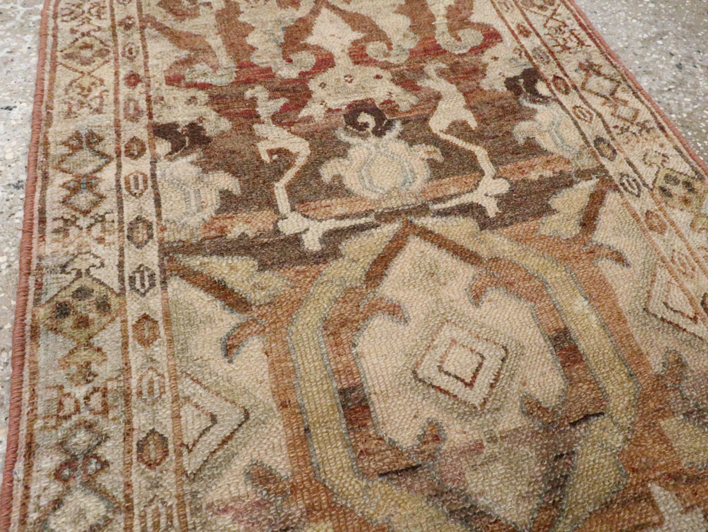 Vintage Persian Malayer Runner, No.23232 - Gsblank