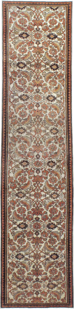 Vintage Persian Malayer Runner, No.23233 - Gsblank