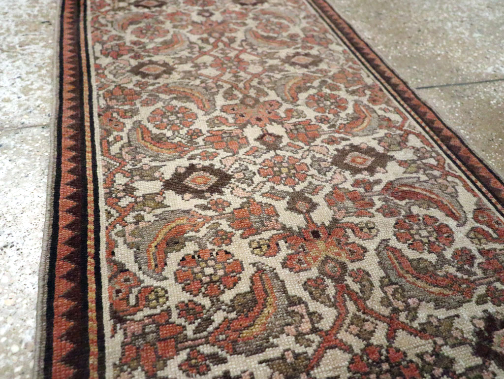 Vintage Persian Malayer Runner, No.23233 - Gsblank