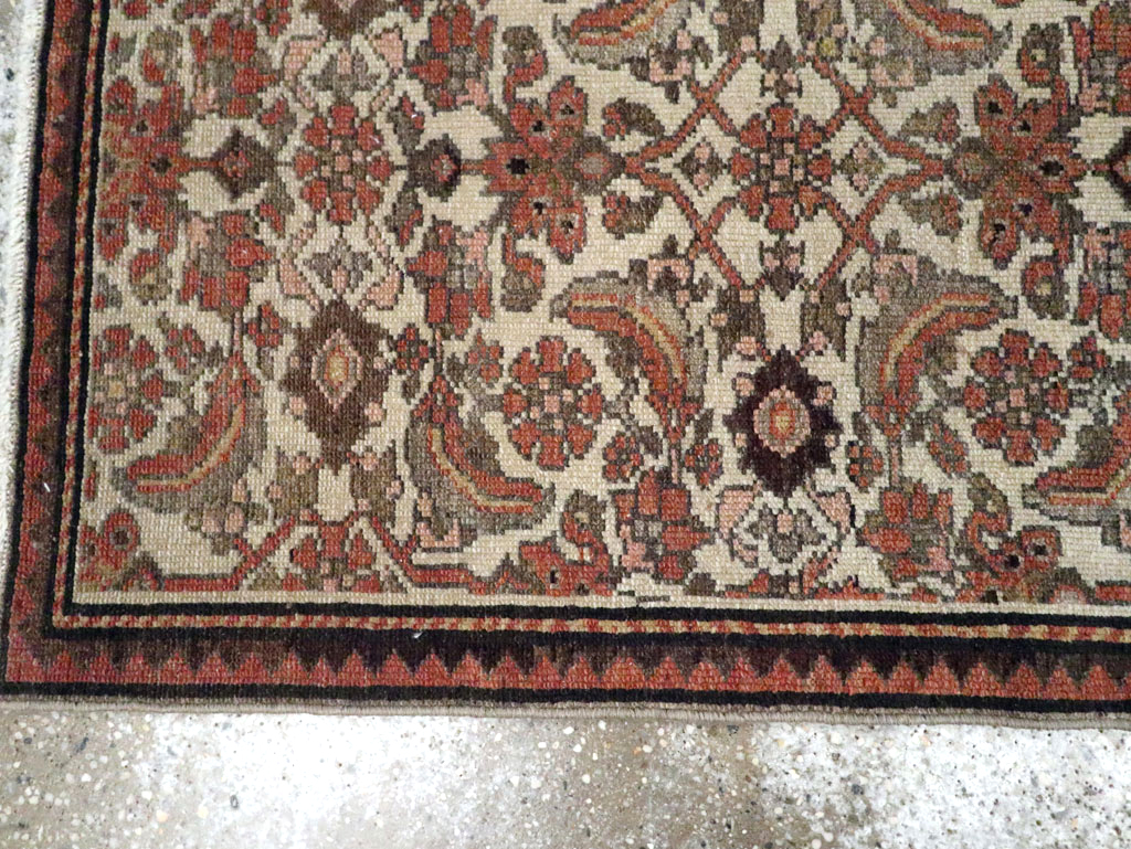 Vintage Persian Malayer Runner, No.23233 - Gsblank